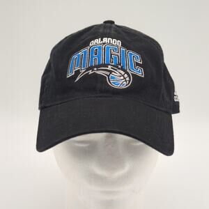 Orlando Magic Hat Cap Strap Back Mens One Size Black NBA Basketball Adidas
